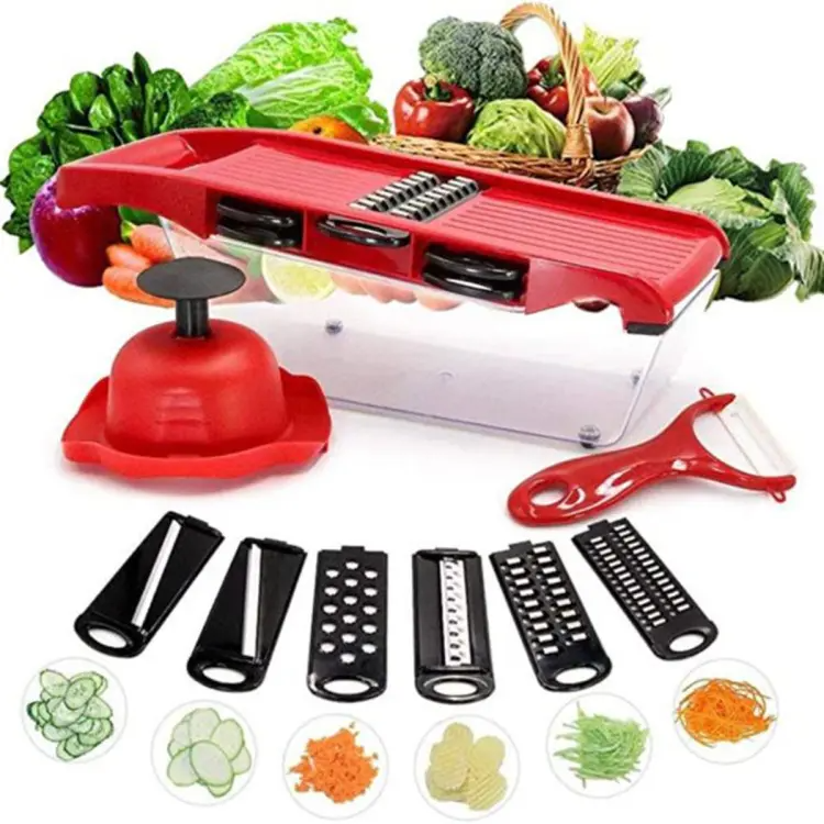 Multi‑Functional 10‑in‑1 Mandoline Slicer