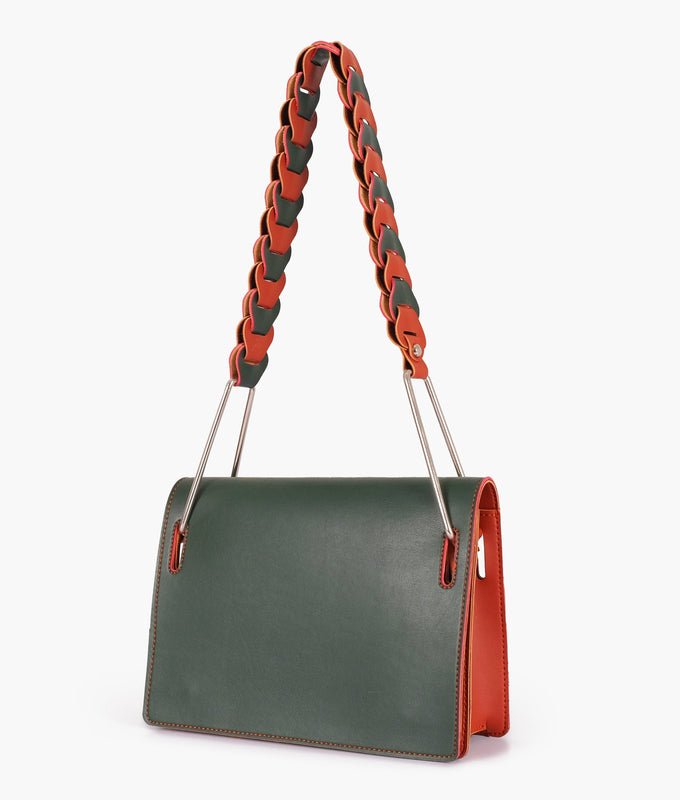 Green Loop Shoulder Bag