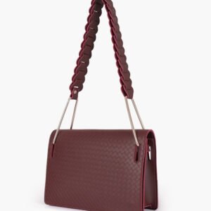 Burgundy Loop Strap Bag