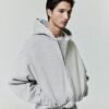 Embroidered Classic Full Zip Hoodie