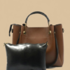 02_Quaint_Top_Handle_Tote_Bag_Brown_1 Quaint Top Handle Tote Bag – Brown