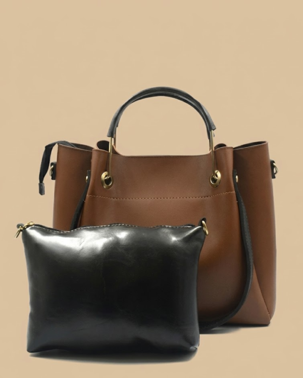 02_Quaint_Top_Handle_Tote_Bag_Brown_1 Quaint Top Handle Tote Bag – Brown