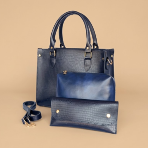 Navy Blue Hobo Handbag