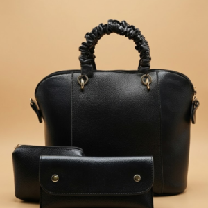 09_3_Piece_Alore_Tote_Bag_-_Black_1 3 Piece Alore Tote Bag - Black