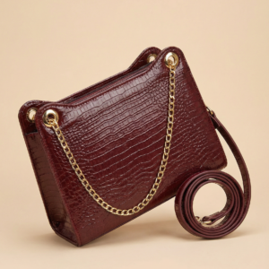 Belleza Crossbody Bag – Maroon