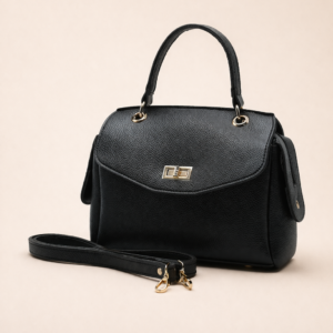 Modern Crossbody handbag - Black