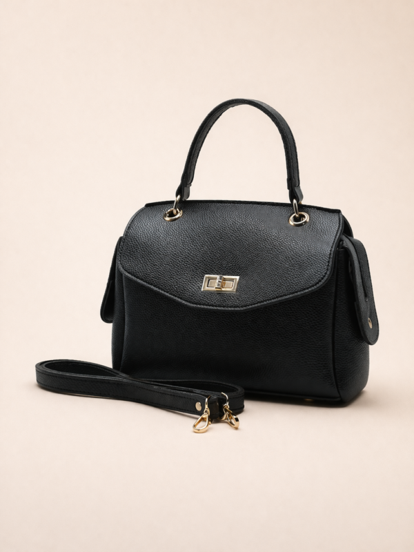 Modern Crossbody handbag - Black
