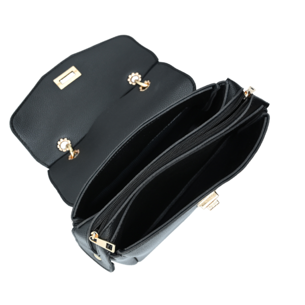Modern Crossbody handbag - Black