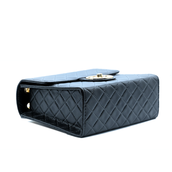 Trendy Chain Shoulder Bag – Black