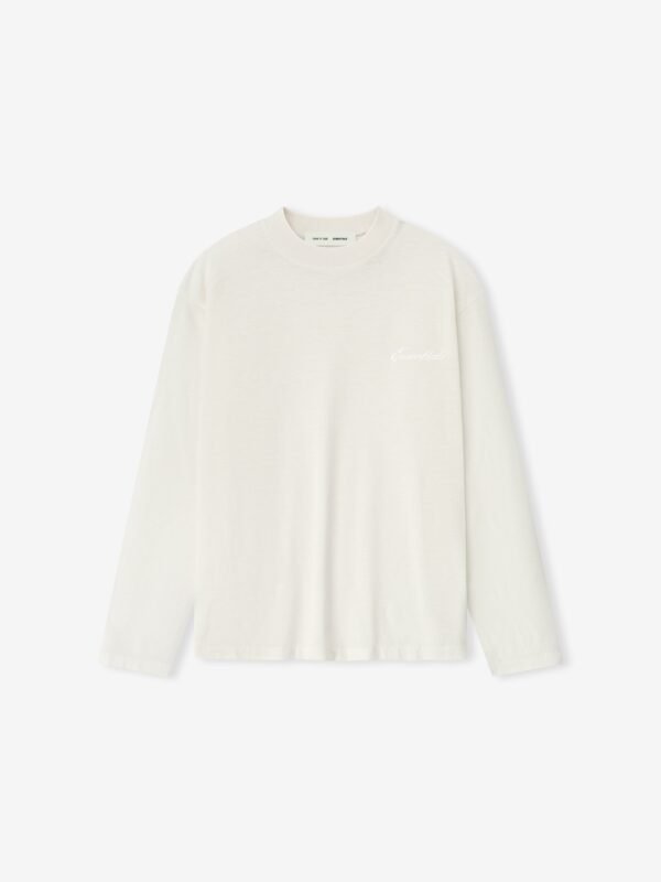 Womens Embroidered Classic Long Sleeve Tee