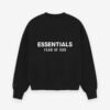 192AS252040_CLASSIC_FIT_FLEECE_CREWNECK-JET_BLACK_2.jpg Classic Crewneck Sweatshirt