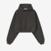 Womens Embossed 90s Raglan Hoodie