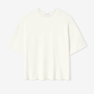 Waffle Short Sleeve Sweater