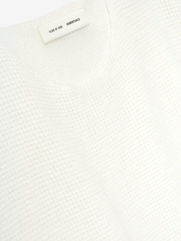 Waffle Crewneck Sweater