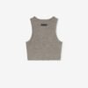 Womens Soft Rib Knit Sport Tank