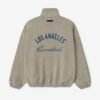 Dodgers Suede Fleece Modern Half Zip