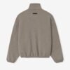 Modern Fleece Track Jacket With Piping
