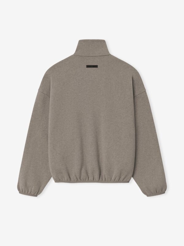 Modern Fleece Track Jacket With Piping