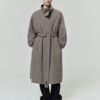 Wool Cashmere Highneck Coat