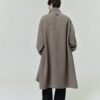 Wool Cashmere Highneck Coat