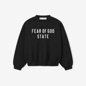 785SP252060K_KIDS_90S_FIT_FLEECE_CREWNECK-JET_BLACK_1_9344d95e-310e-47aa-8815-290886b06bd3.jpg Kids 90s Fleece Crewneck