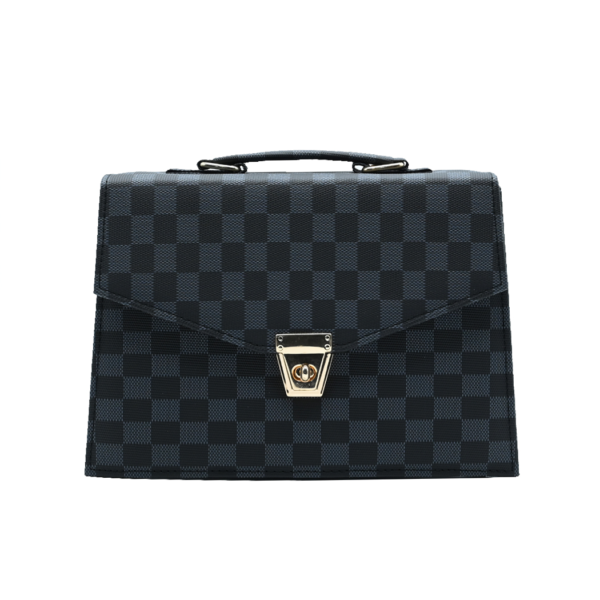 Classic Square Tote – Black