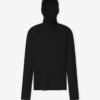 BaZhT3fw.jpg Womens Long Sleeve Hooded Rib Top