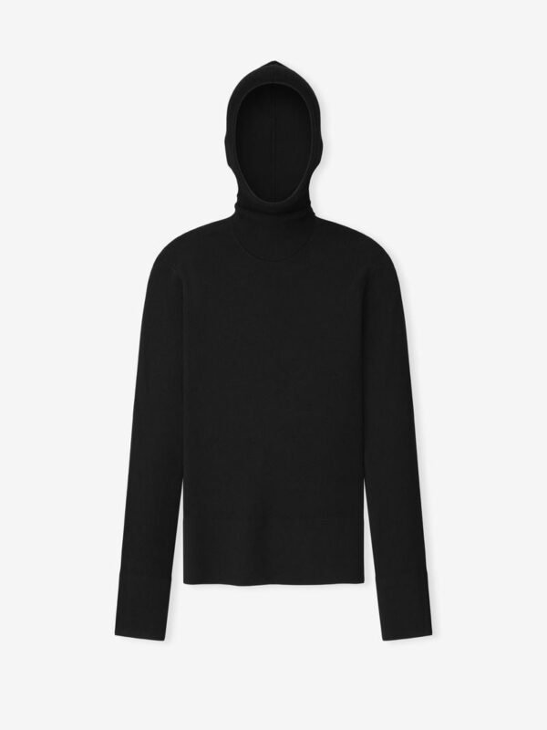 BaZhT3fw.jpg Womens Long Sleeve Hooded Rib Top
