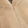 Alpaca Hooded Bomber Jacket