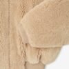 Alpaca Hooded Bomber Jacket