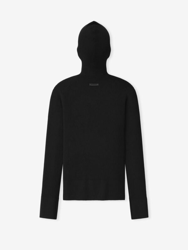 GBrJRigw.jpg Womens Long Sleeve Hooded Rib Top
