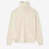 Wool Split High Neck Sweater