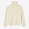 Wool Split High Neck Sweater