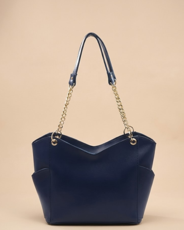 Glamor Tote Bag – Navy Blue