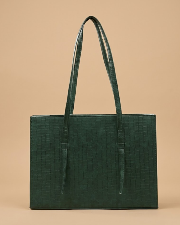Trendiq Large Capacity Handbag – Green