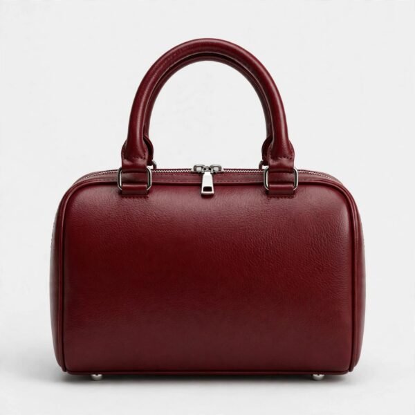 Elysia Structured Bowling Bag - Oxblood Elysia Structured Bowling Bag - Oxblood
