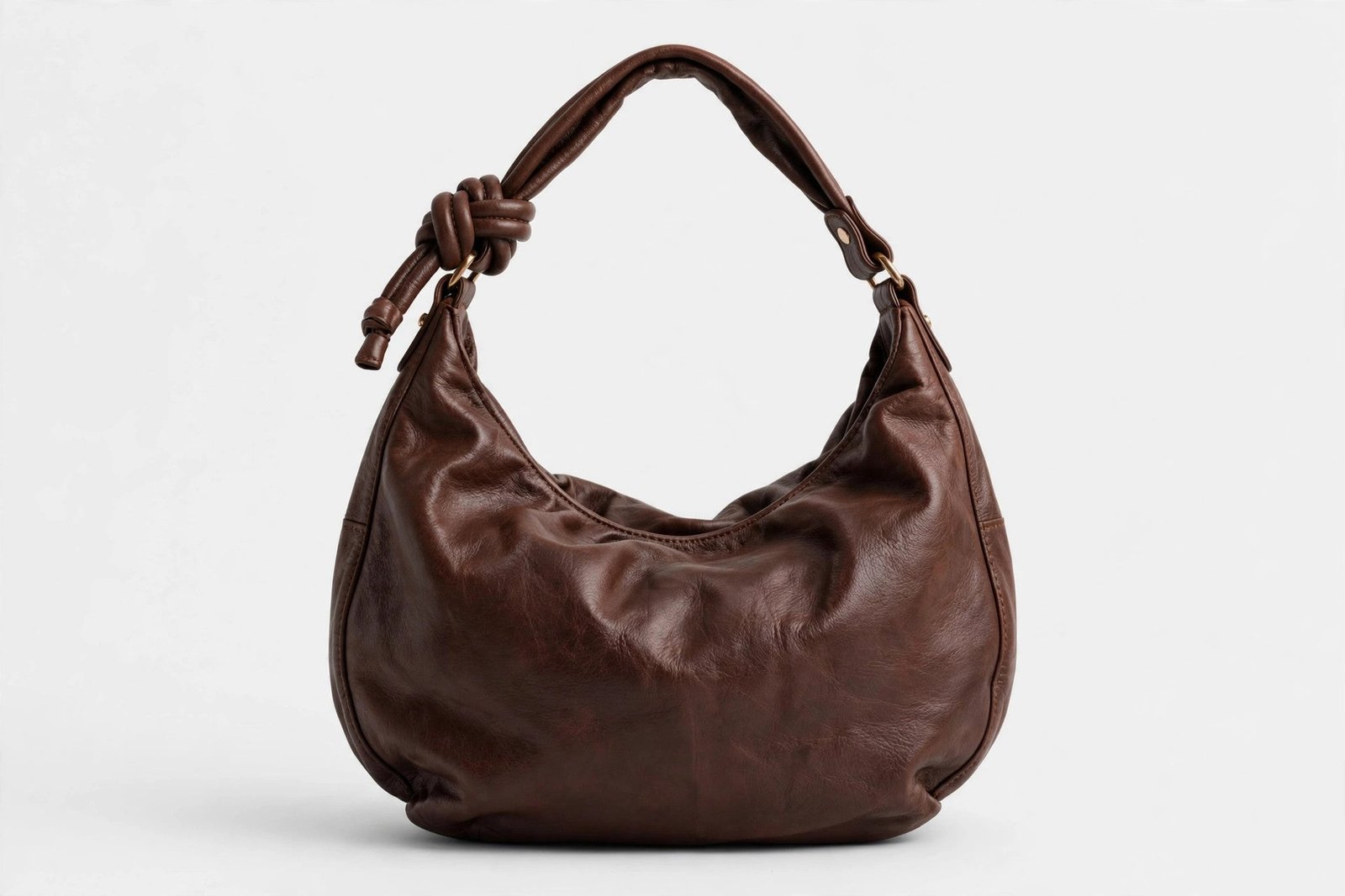 Jessamine Knot-Strap Hobo - Chocolate