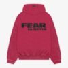Vintage Fear Is Gone Hoodie