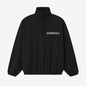 Nylon NBA 1/2 Zip Track Jacket