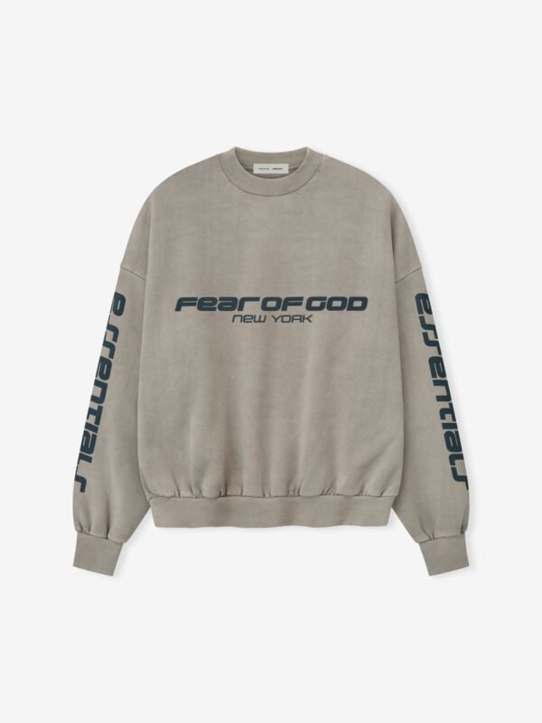 Heavy Fleece Cropped Relaxed Sweatshirt